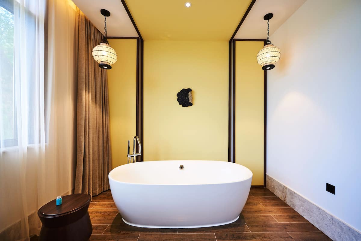 Villa | Luxe beddengoed, donsdekens, pillowtop-bedden, een gratis minibar
