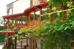 Overnatningsstedets facade