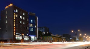 Front of property – evening/night