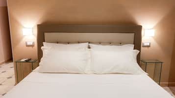 Habitación doble superior | Sábanas italianas Frette, ropa de cama de alta calidad y edredón