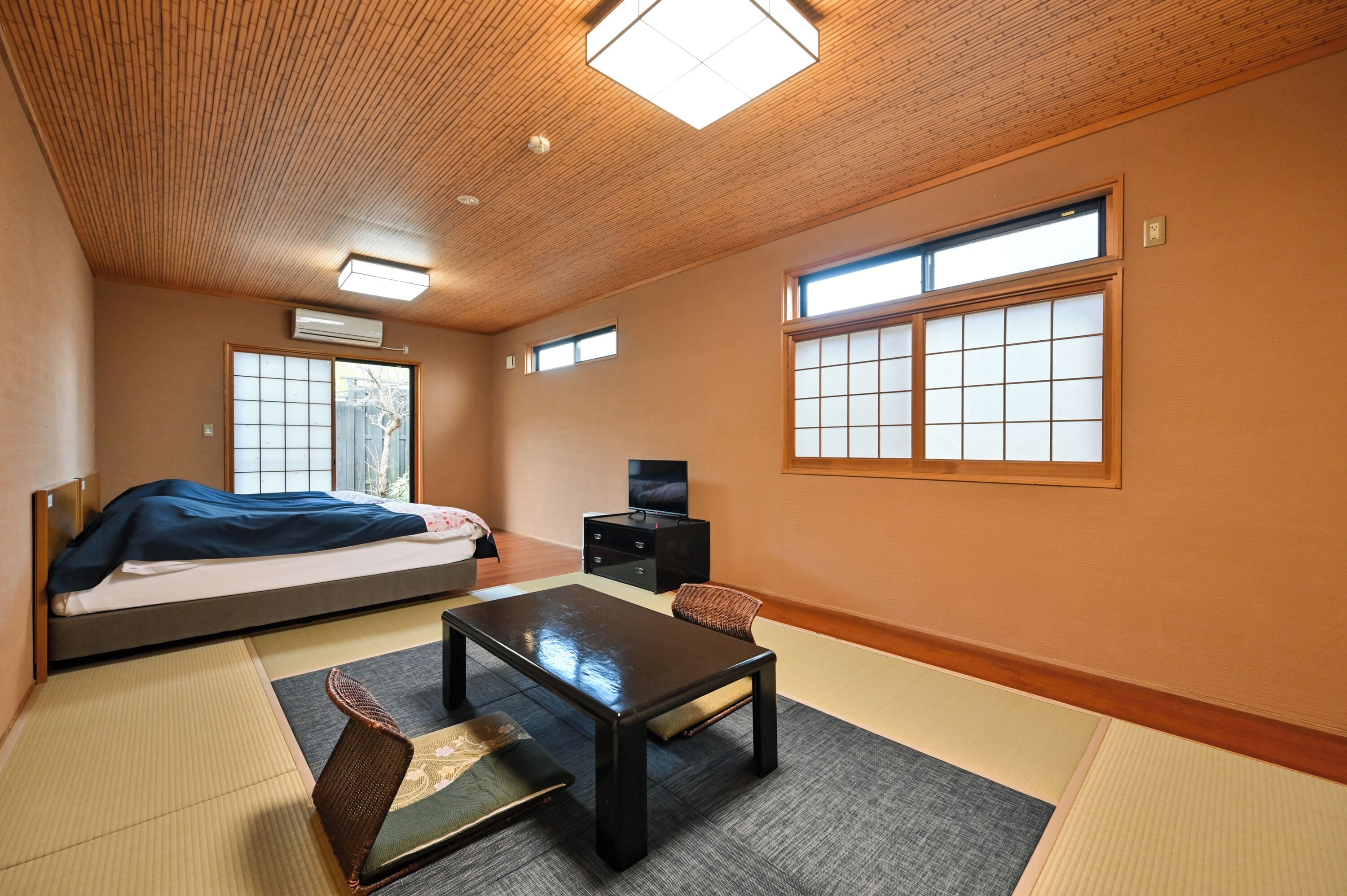 Quarto, para não fumantes (JP-Western Room with Open-Air Bath) | Frigobar, cofres nos quartos, Wi-Fi de cortesia