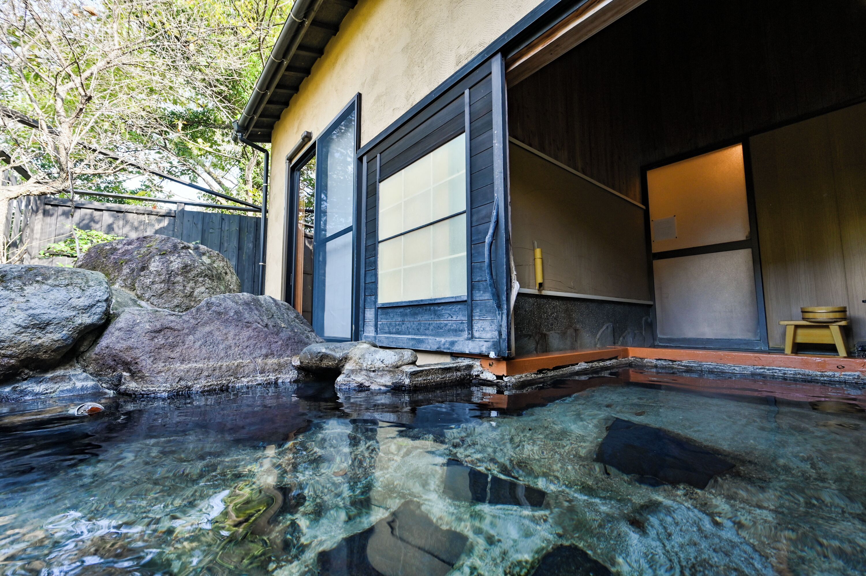 Japanese-Western Room with Open-Air Bath Non Smoking | Minibar, in-room safe, free WiFi