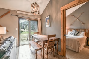 Appartement, meerdere bedden, uitzicht op binnenplaats (Flying Dutchman 1174) | Dineren in de kamer