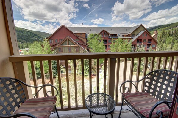 Appart'hôtel Deluxe, 1 chambre, balcon, vue montagne (Red Hawk Lodge 2297) | Balcon