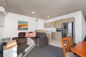 Apartment (2 Bedrooms) | Living area | TV, DVD player