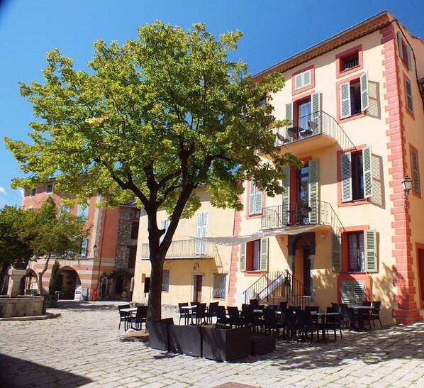 Façade de l’hébergement