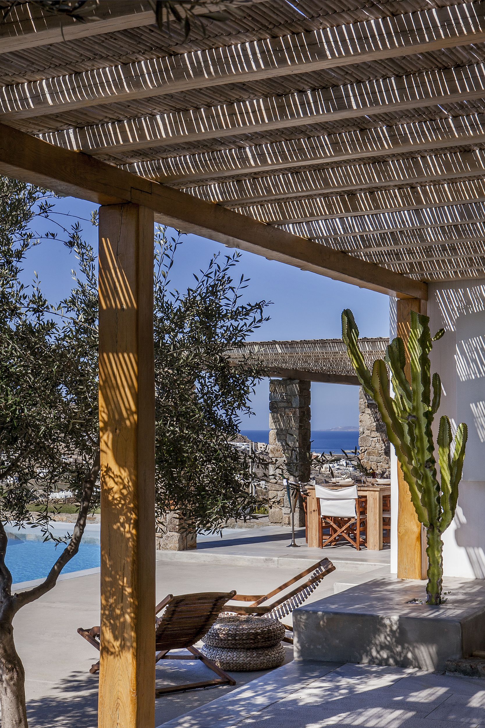 Villa de lujo, 4 habitaciones, piscina privada, vistas al mar | Terraza o patio