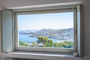 Uitzicht vanuit accommodatie