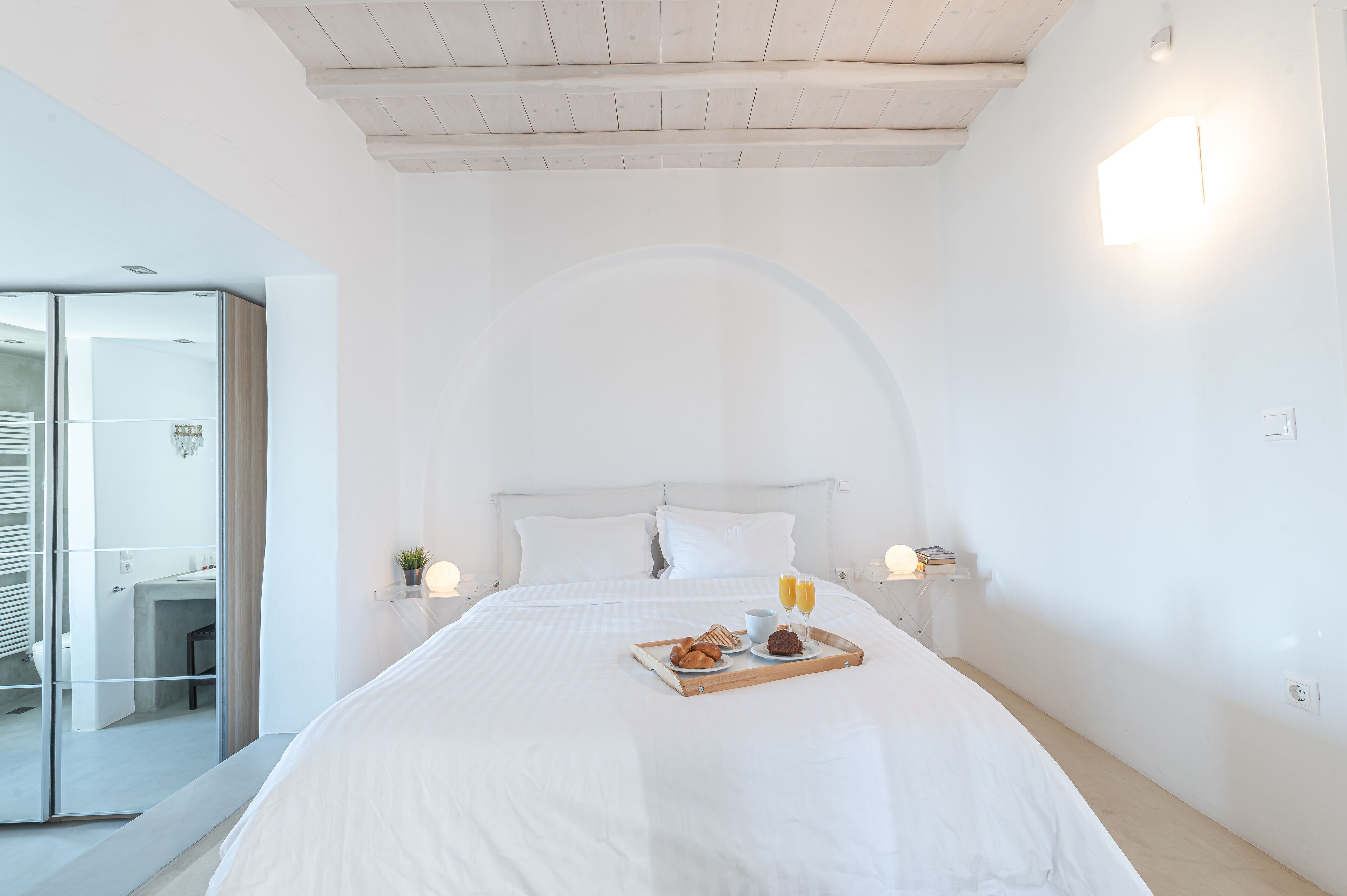 Luxury-Villa, 4 Schlafzimmer, eigener Pool, Meerblick | 4 Schlafzimmer, Bettwäsche aus ägyptischer Baumwolle