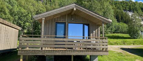 Cabane Premium, 1 chambre, vue mer | Extérieur