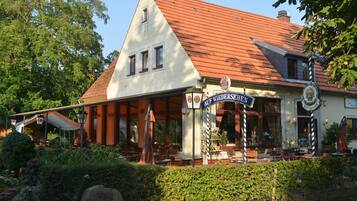 Voorkant van accommodatie