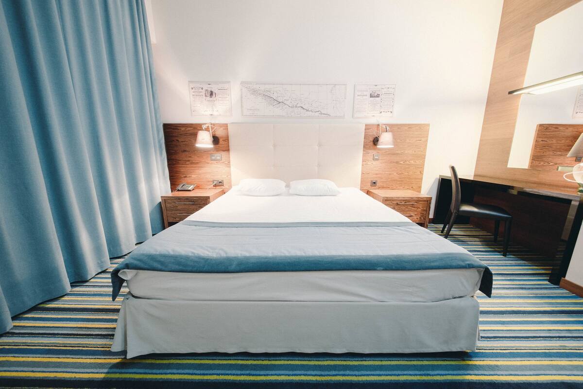 In-room safe, desk, blackout curtains, soundproofing