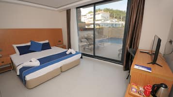 Minibar, caja de seguridad en la habitación y sistema de insonorización