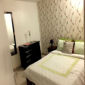 1 bedroom, blackout curtains, rollaway beds, free WiFi - Résidence Bimbois (Abidjan)