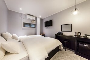 Standard Twin Room | Free WiFi, bed sheets - HOTEL NOBLE Yongsan (Seoul)