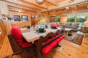 Cabin, 2 Bedrooms | Dining - A Slice Of Heaven 2 Bedroom Cabin by RedAwning (Sevierville)