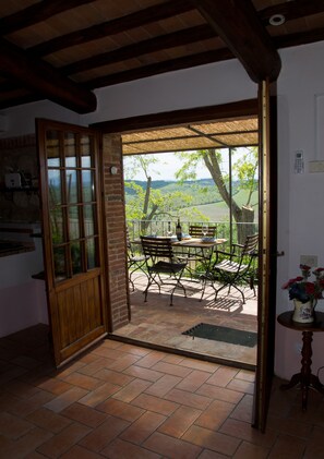 View from property - La Canonica (Montalcino)
