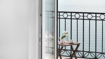 Superior-Doppelzimmer, Balkon, Meerblick | Balkon