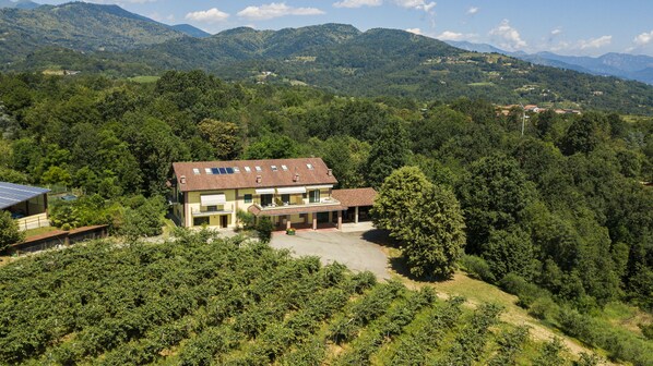 Aerial view - Agriturismo Turina by Connexion (Bricherasio)