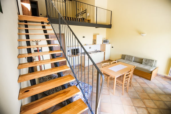 Apartment, Terrace | Living area | Flat-screen TV