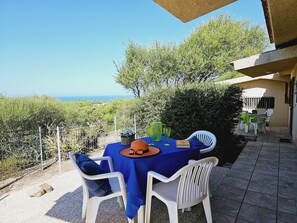 Apartment, 1 Bedroom | View from room - Villette Oleandri Vista Mare (Aglientu)