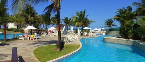 Seasonal outdoor pool