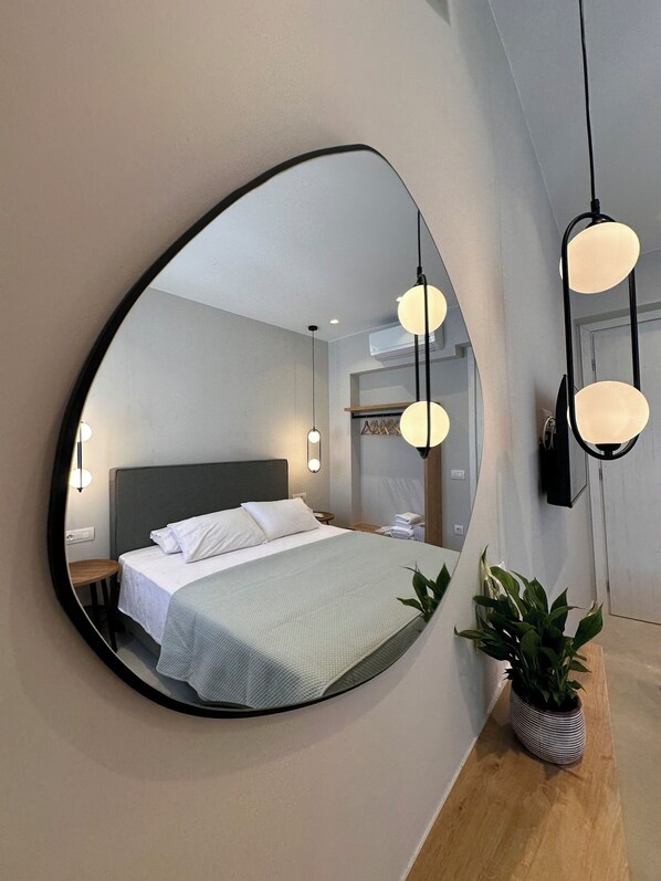 Family Apartment, 1 Bedroom, Sea View | Minibar, blackout curtains, soundproofing, free WiFi - Ikaros Art Hotel (Agios Nikolaos)