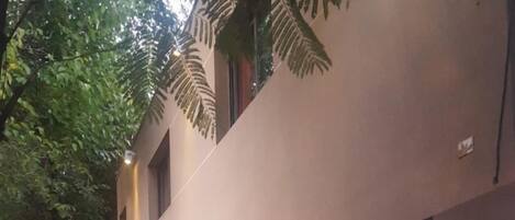 Façade de l’hébergement