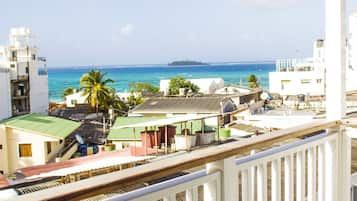 Junior Suite, 2 Queen Beds, Partial Ocean View | View from room