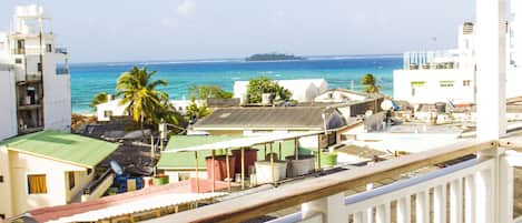 Junior Suite, 2 Queen Beds, Partial Ocean View | View from room