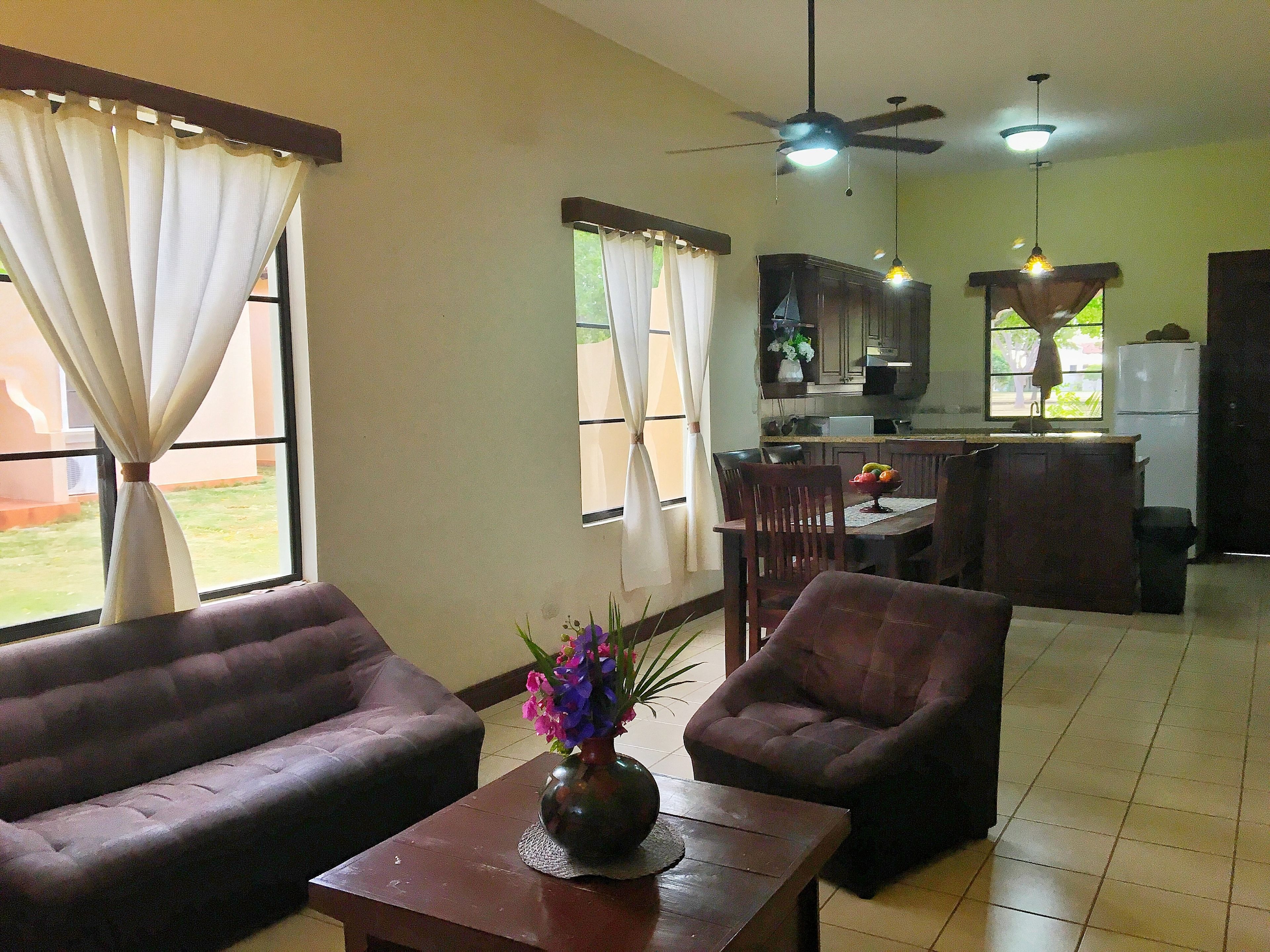 Exclusive House, Multiple Bedrooms, Non Smoking, Courtyard View | Living area | Flat-screen TV