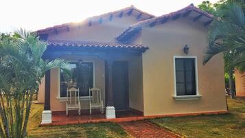 Overnatningsstedets facade