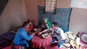 Breakfast, lunch and dinner served  - Kasbah Aladdin (M'Hamid El Ghizlane)