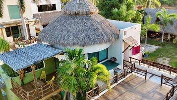 Fassade der Unterkunft