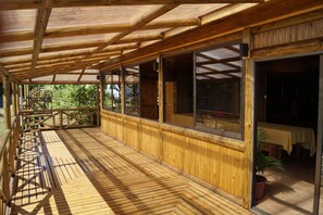 Façade de l’hébergement