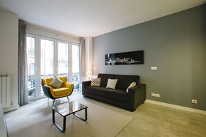 TV, DVD player - 5 Getaria A , super central spacious apartment (San Sebastián)