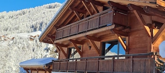 14-Guest Chalet with Hot Tub, Sauna & Private Cinema – 3 Minutes from Châtel