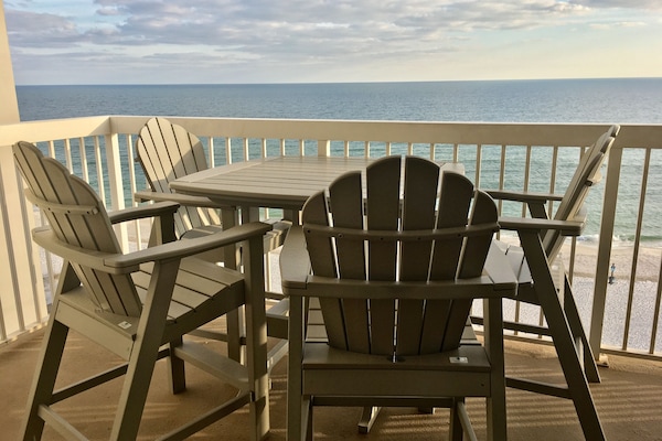 Perfect view while relaxing on the balcony furniture