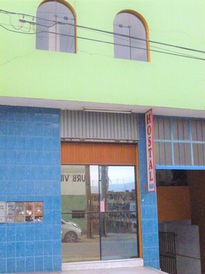 Entrada de la propiedad