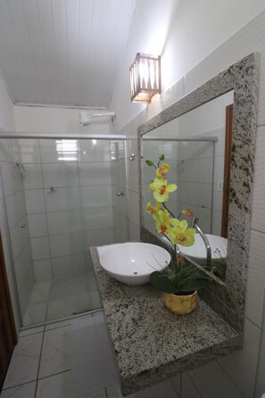 Shower, towels