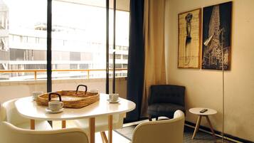 Apartment, 2 Bedrooms, Private Bathroom (Paris 707) | Living room | 32-inch flat-screen TV with cable channels, TV