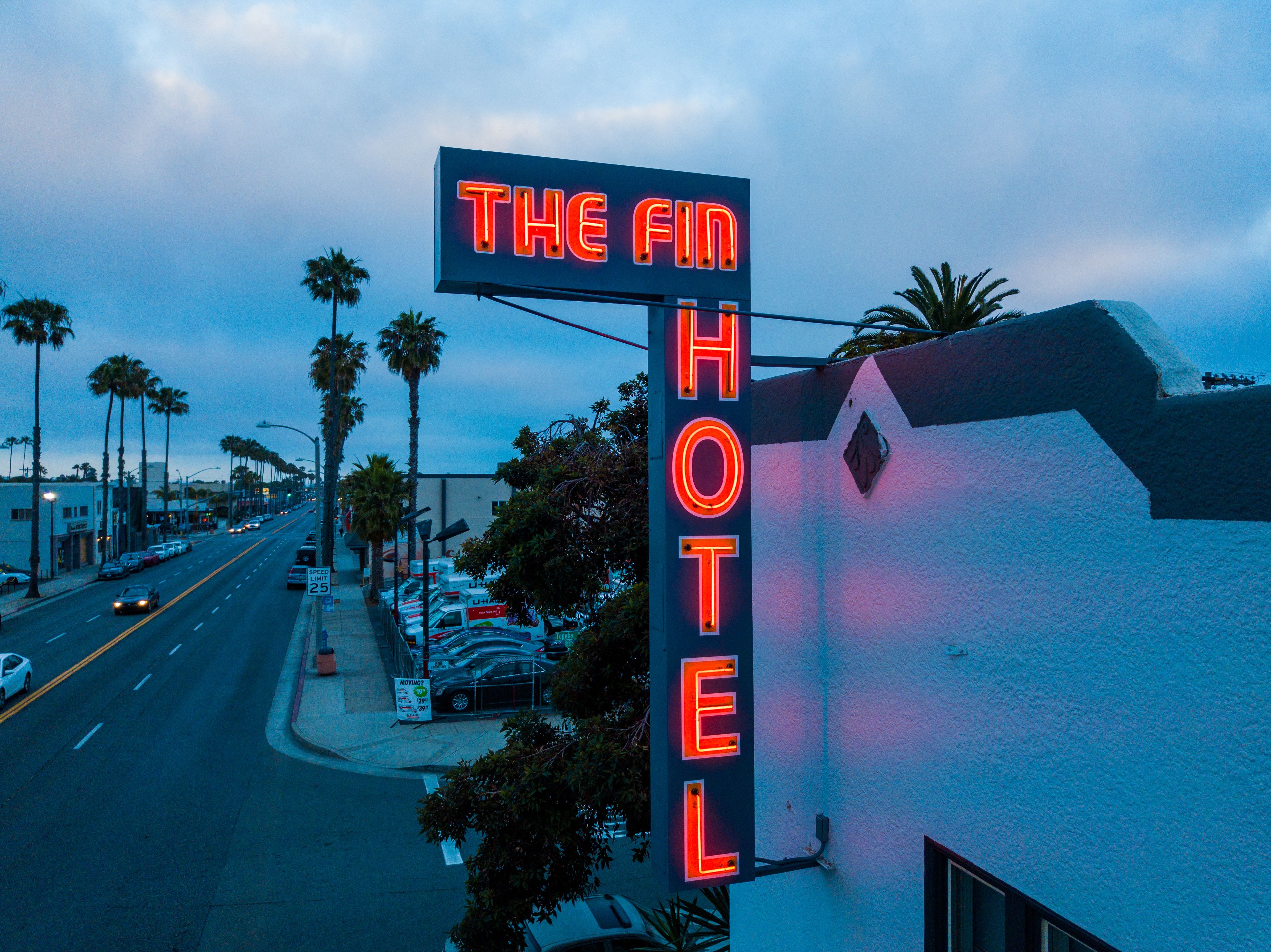 front of property – evening/night
