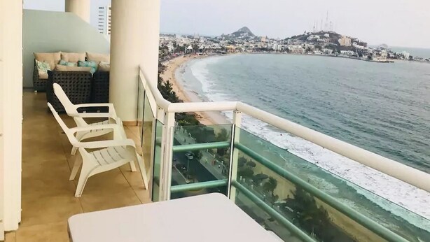 Balcony view - Penthouse Torre A (Mazatlán)