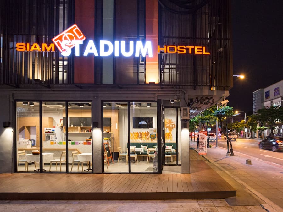 Fassade der Unterkunft