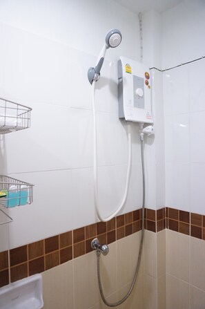 Deluxe Studio Suite, 1 Bedroom, Non Smoking, Terrace | Bathroom shower - At Savika (Ranong)