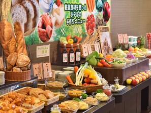 매일 풀 브렉퍼스트 아침 식사 유료