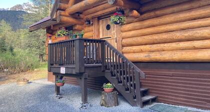 Custom Spruce Log Cabin