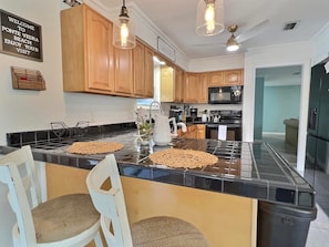 Breakfast bar