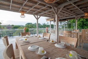Terrace/patio - Kememai Hostel (Ubud)