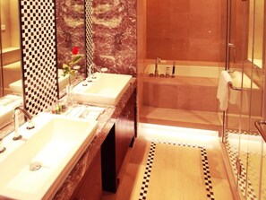 Free toiletries, hair dryer, slippers